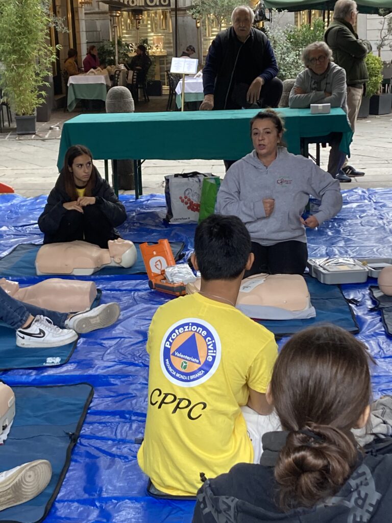 Monza: “IO NON RISCHIO” con gli studenti della scuola Mosè Bianchi