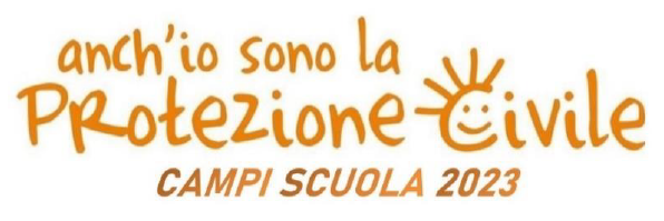 Anch’io sono la protezione civile campi scuola 2023
